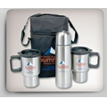 Stainless Steel Thermal Trio in Travel Bag